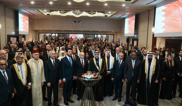 Bahreyn'in Ankara Büyükelçiliğince Milli Gün resepsiyonu düzenlendi