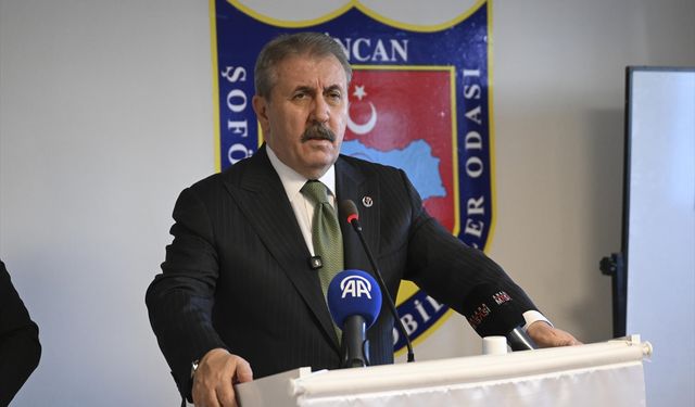 BBP Genel Başkanı Destici, şoför esnafıyla bir araya geldi