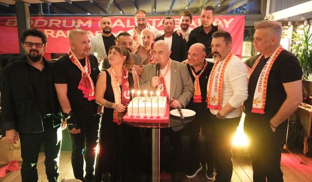 Bodrum Galatasaray Taraftarları Derneği, 10. kuruluş yıl dönümünde bir araya geldi