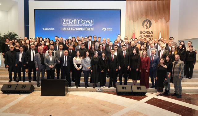 Borsa İstanbul'da gong Zeray Gayrimenkul Yatırım Ortaklığı AŞ için çaldı