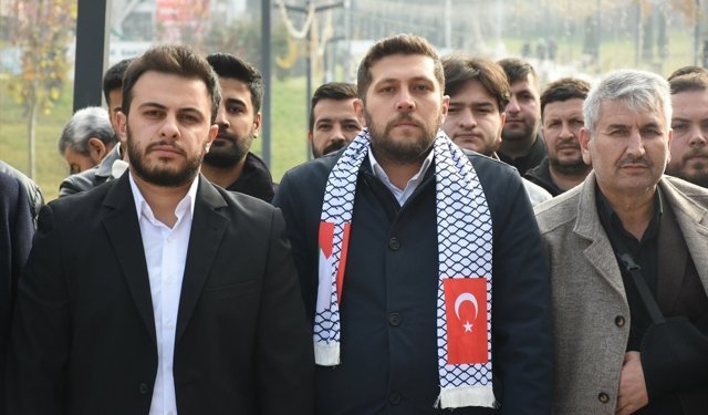 Kilis ve Malatya'da İsrail'in Gazze'ye yönelik saldırıları protesto edildi