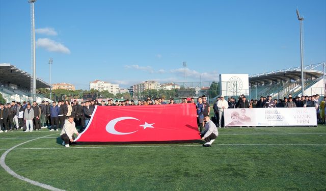 Kırklareli'nde şehit Eren Bülbül anısına futbol turnuvası düzenlendi