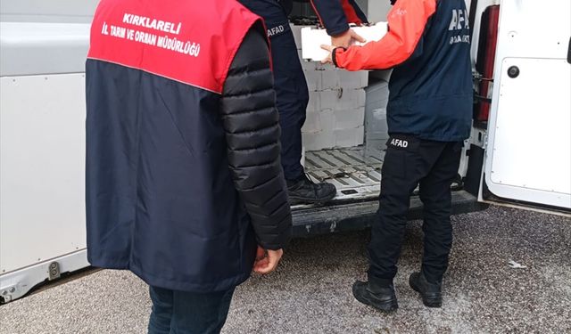 Kırklareli'nde yasal boy sınırı altında avlanan 3 ton istavrite el konuldu