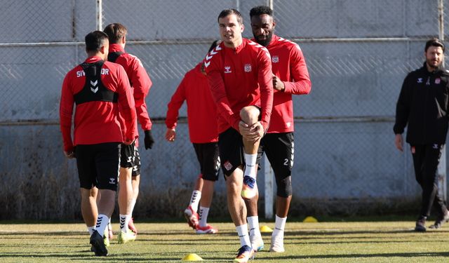 Özbelsan Sivasspor, İstanbulspor maçının hazırlıklarına başladı