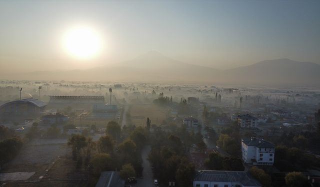 Rüzgar sirkülasyonu olmayan Iğdır'da hava kirliliği kritik seviyelerde