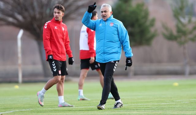 Sivasspor, Çorum FK maçının hazırlıklarına başladı