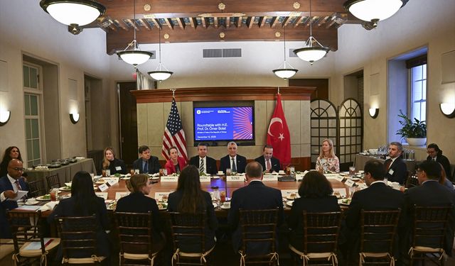 Ticaret Bakanı Bolat, ABD'de iş çevreleriyle bir araya geldi