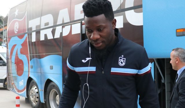 Trabzonspor kafilesi, Ankara'ya gitti