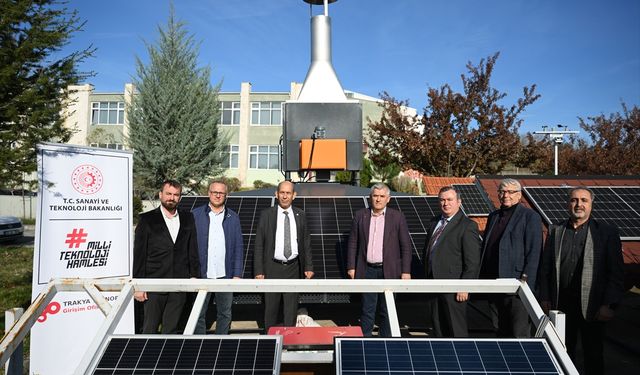 Trakya Üniversitesinde güneş enerjisiyle çalışan tohum kurutma makinesi geliştirildi
