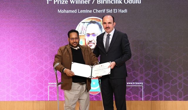 Uluslararası Naat-ı Şerif Yarışması'nda ödüller sahiplerini buldu