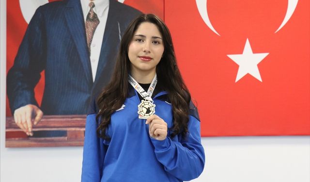 Yetenek taramasında keşfedilen Hale Derya, Havalı Silahlar Avrupa Şampiyonası'na hazırlanıyor