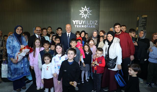 YÖK Başkanı Özvar, otizmli öğrencilerle bir araya geldi