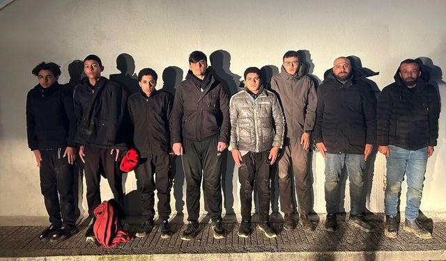 Edirne'de 32 kaçak göçmen yakalandı