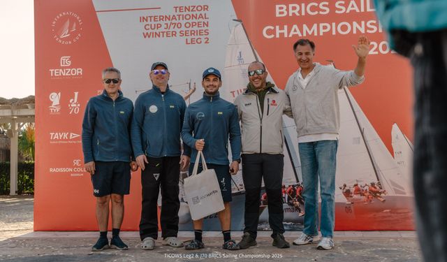 J/70 BRICS Yelken Şampiyonası 2025'in ilk günü tamamlandı/ Fotoğraf eklendi