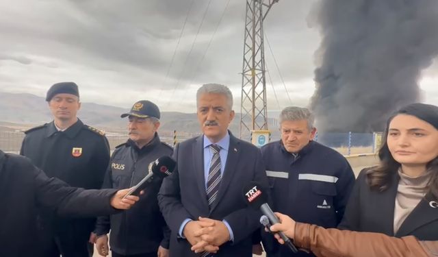 Kırıkkale'de kimya fabrikasında yangın (2)