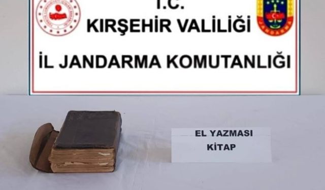 Kırşehir'de Osmanlı Dönemi'ne ait el yazması Kur'an-ı Kerim ele geçirildi