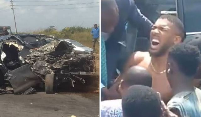 Britanyalı boksör Joshua trafik kazası geçirdi