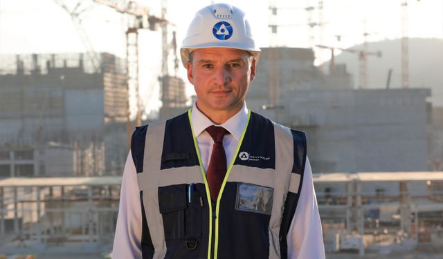 Akkuyu NGS'nin 2'nci Güç Ünitesi'nde turbojeneratör statoru kuruldu