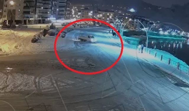 Amasya'da drift atan sürücüye 58 bin 217 TL ceza