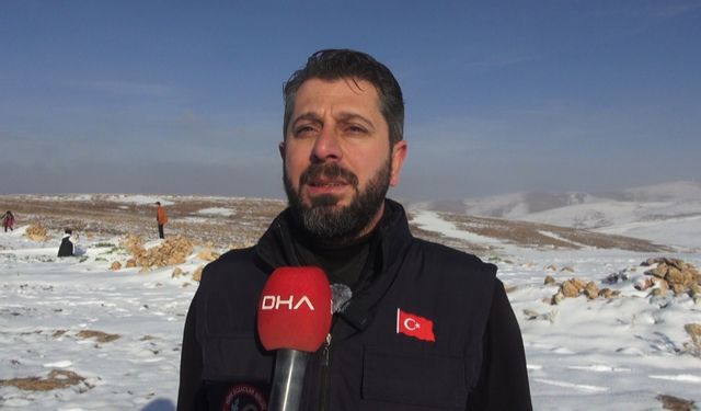 Batman'da yaban hayvanları için doğaya 1 ton yem bırakıldı