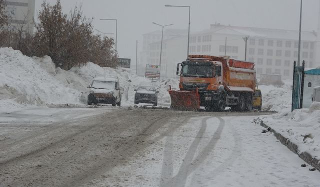 Bitlis'te kar yağışı