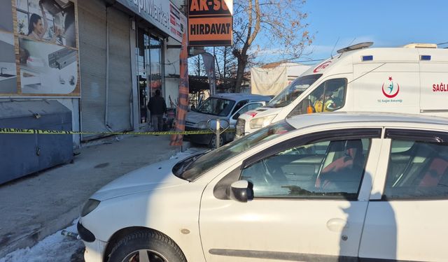 Direksiyon başında kalp krizi geçirip kaza yapan sürücü öldü; o anlar kamerada