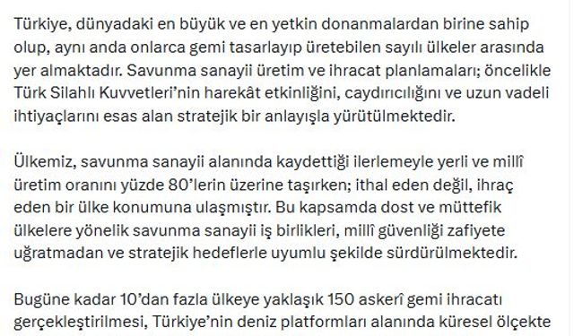 DMM'den 'gemiler elden çıkarılıyor' iddialarına ilişkin açıklama