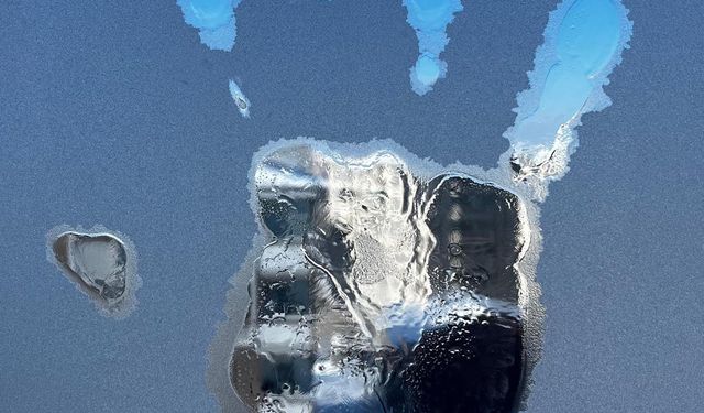 Göle buz kesti; termometreler eksi 39,7 dereceyi gösterdi (2)