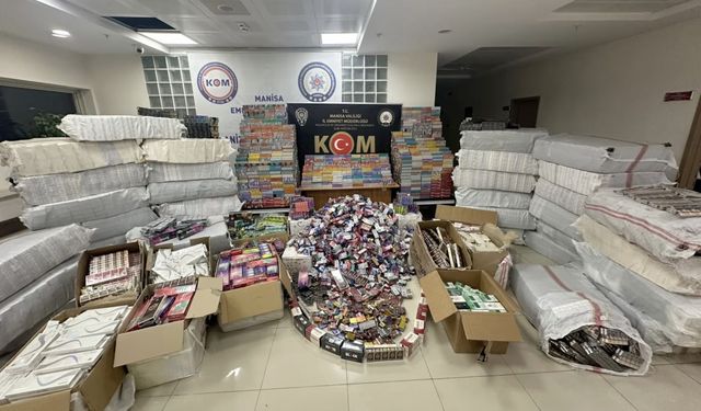 Manisa'da kaçak tütün operasyonu: 1 tutuklama