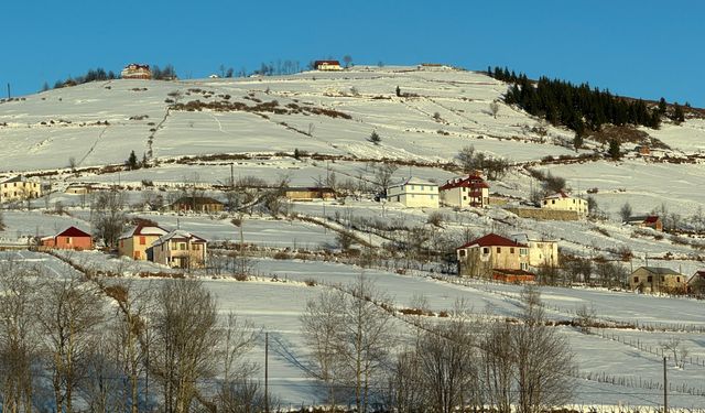 Ordu'da eğitime kar engeli
