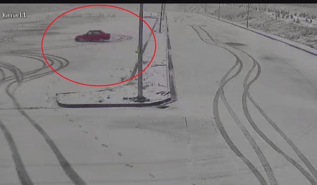 Sınav parkurunda drift atan 2 sürücüye 92 bin TL ceza