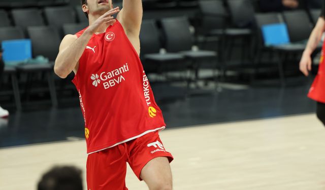 A Milli Erkek Basketbol Takımı, Sırbistan maçı hazırlıklarına başladı