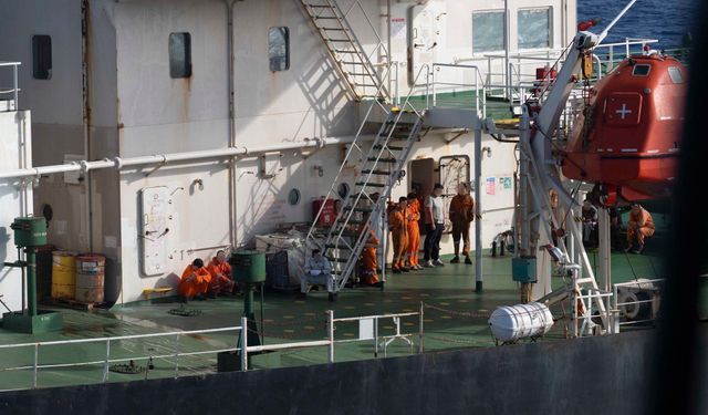 ABD güçleri Hint Okyanusu'nda petrol tankerine el koydu