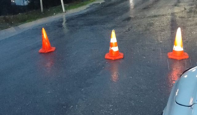 Adana'da Feke, Saimbeyli ve Tufanbeyli'yi bağlayan kara yolu ulaşıma kapandı