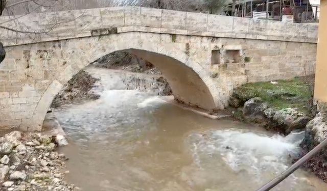 Adıyaman'da 4'üncü Murat'ın yaptırdığı caminin altındaki su yeniden akmaya başladı