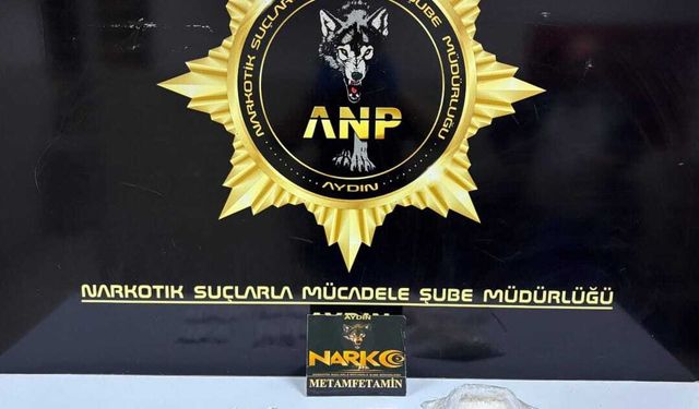 Aydın'da 815 gram uyuşturucu madde ele geçirildi; 1 tutuklama