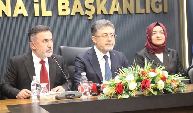 Bakan Yumaklı: Deprem bölgesinin yeniden kalkınması için çalışmaya devam ediyoruz