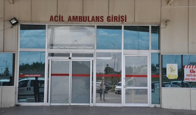 Başına buz sarkıtı düşen 9 yaşındaki kız yaralandı