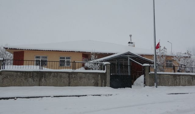 Bitlis'te yoğun kar yağışı