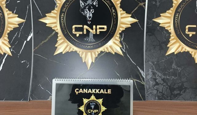 Çanakkale'de uyuşturucu operasyonu: 3 tutuklama