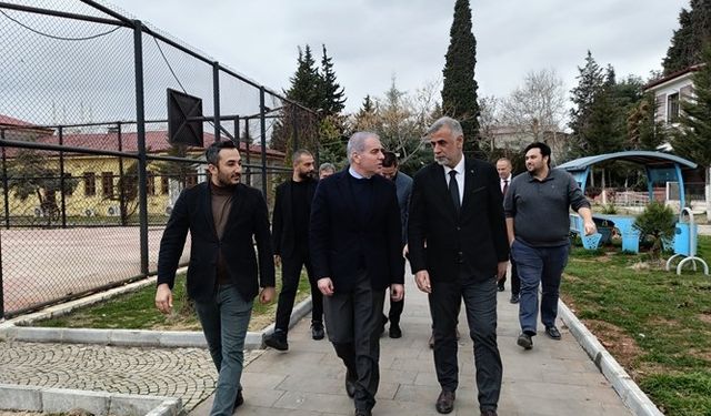 Galatasaraylı yöneticiler deprem bölgesini ziyaret etti