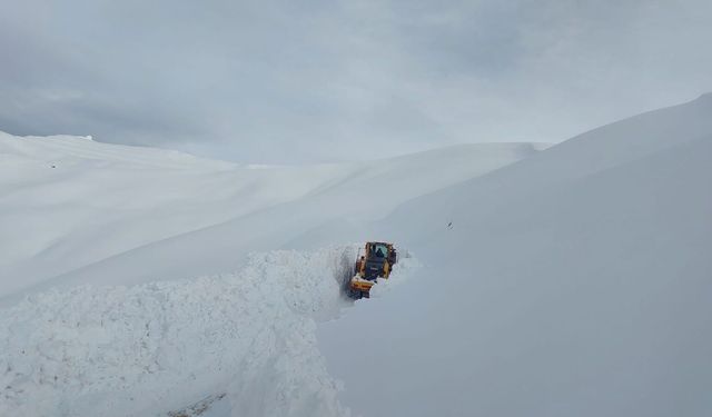 Hakkari'de 143 yerleşim yeri yolu ulaşıma açıldı