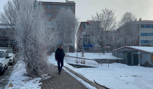 Kar durdu, Ardahan soğuk havaya teslim oldu