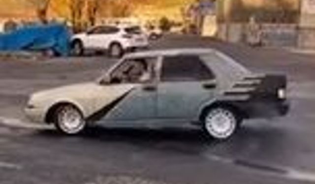 Nevşehir'de drift atan sürücüye 46 bin TL ceza