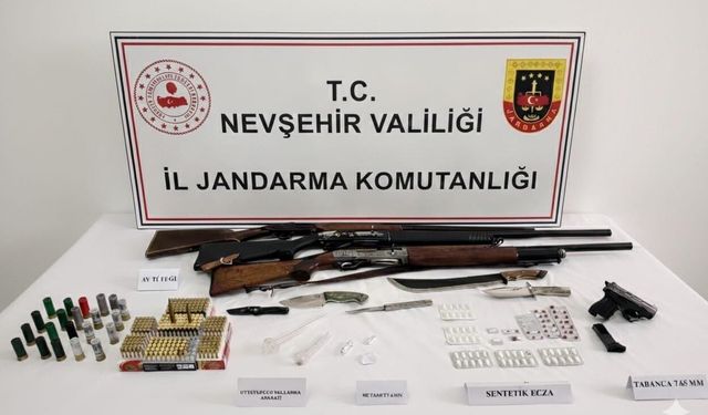 Nevşehir'de uyuşturucu operasyonu; 4 tutuklama