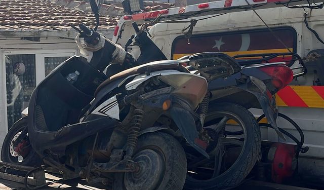 Plakasız motosikletin ehliyetsiz sürücüsüne 82 bin 500 lira ceza