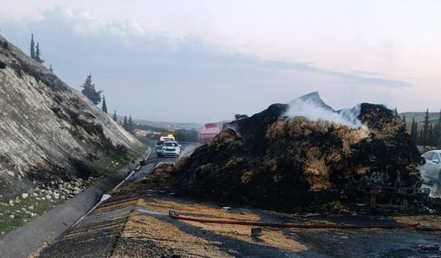 Şanlıurfa'da aynı istikamette giden iki TIR çarpıştı: 1 ölü