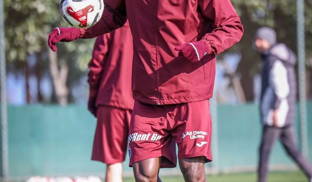 Trabzonspor'da Mısırlı.com.tr Fatih Karagümrük maçının hazırlıkları sürüyor