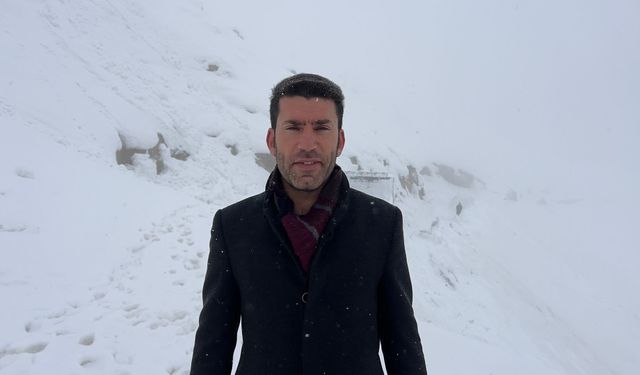 Yüksekova'da çığ nedeniyle kapanan mezra yolu, 2 ay sonra açıldı