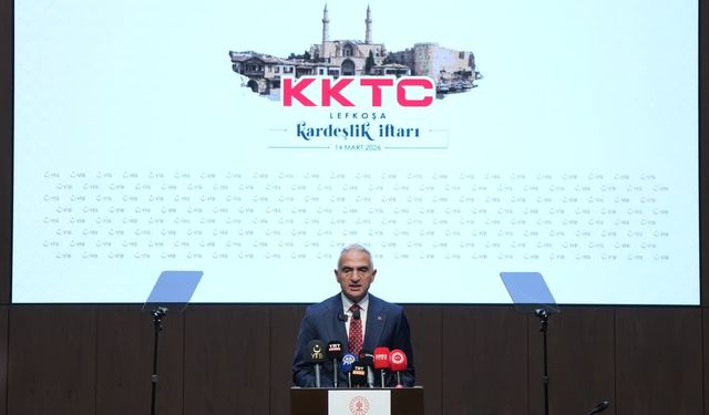 Bakan Ersoy, KKTC'de 'Kardeşlik İftarı' programına katıldı